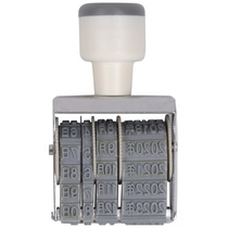 Del 7527 date printing adjustable production Year Month Day seal financial office supplies 5mm