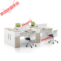 New Desk Brief Minimalist Modern Desk Chair Combined Multiman Staff Table 4 6 People Screen Partition Working Table