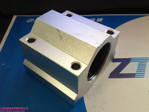 Optical axis Cylindrical aluminum extended linear slider bearing SC6 8 10 12 16 20 25 30 35 40 50UU