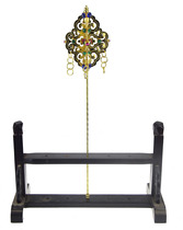 Religious Taoist Tianlong embroidery supplies practice weapons Buddha Tang monk gold rod Zen Rod