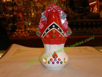 Large flesh and blood Doma ornaments eight for angry food tantric offerings five enses for Doma resin painting