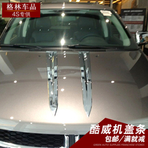 GREEN2010-15 Dodge Coolway modified special hood trim strip