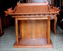 Roof-style Ancestral Shrine shrine shrine statue standing counter ancestral ancestral Ancestral Hall