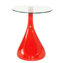 Simple modern tempered glass coffee table living room European small apartment creative coffee table table