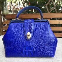 New Alligator Women Hand bag Natural Crocodile Skull Making Textured Domineering Leather Backpack