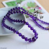 Natural amethyst necklace amethyst tower chain to send girlfriend to lover women crystal necklace