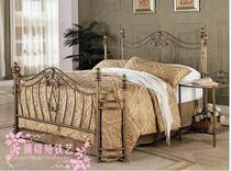 yD610 European style iron bed single bed eight foot bed bed 1 5 m princess bed double bed iron frame bed customized