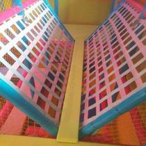 Naughty Castle Accessories Indoor Naughty Castle Single Wood Bridge Indoor Childrens Paradise Amusement Equipment