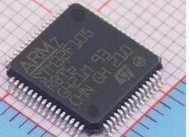 Single chip brand new original dress STM32F105RBT6