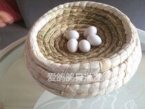 Carrier pigeon supplies High-quality grass pots Grass nests Corn skin nests Pigeon nests Pigeon nests Pigeon nests Bird nests 10 foot rings