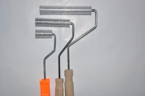 FRP bubble aluminum roller defoaming roller defoaming resin bubble rolling needle rolling hand paste tool