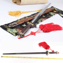 New stainless steel mens and womens Taiji sword factory direct sales Longquan Baibing Tang morning exercise sword soft sword does not open the blade