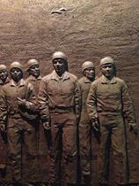 Customized large FRP relief city cultural theme antique figure figure relief resin relief landscape sculpture