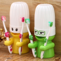 Sleepwalking doll toothbrush holder set toothbrush holder mouthwash Cup toothbrush holder holder seat toothpaste tooth holder toothbrush holder