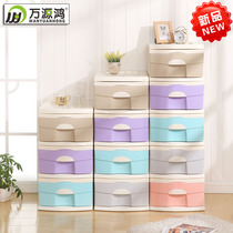 Wanyuan Hong combination childrens toy locker Baby wardrobe Toy drawer finishing cabinet Storage cabinet box