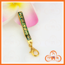 All things life Thai Buddha 18K gilt Buddha special clip chest buckle waist clip shell necklace