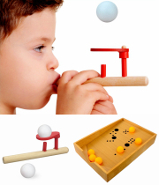 Spirometry exerciser Balanced breath trainer Suspended ball blowing device Blowing stick box Physical mouth muscle trainer