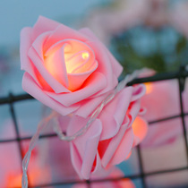 Luminous rose LED light string proposal decoration creative supplies Outdoor outdoor trunk confession surprise birthday