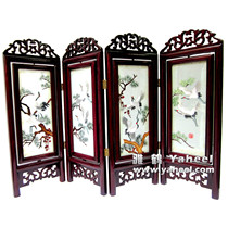 Xiangembroidery Boutique Dantop Crane Fairy Crane Pine Crane Changchun Decorative Painting Living Room Modern Double-sided Embroidered Business Embroiderer