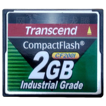 New Transcend CF 2G 200X Industrial CF Card TS2GCF200I