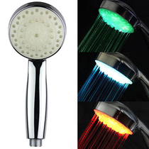 Huihua colorful self-generating small shower head color changing luminous LED shower head