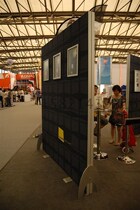 Warp-knitted light box cloth thermal transfer picture mesh eye cloth shading cloth thermal transfer cloth