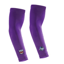 Autumn thin mens and womens purple battery car Lycra arm guard cycling volleyball sports elbow guard childrens basketball breathable