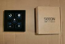 ABS Intelligent Touch Touch Bath Bully Switch 86 Type Toilet Wind Warm Universal Waterproof Five All-in-one 5 Open Switch