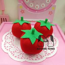 Finished product spot non-woven vegetable tomato tomato Finished family toy DIY vegetable model