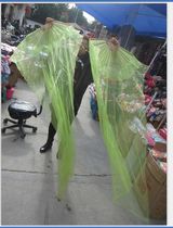 Shanghai Chenghai Gonghai Temple Dance Fan Yarn Fan and Fan Total length of 1 8 m long thick fan yarn fan