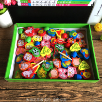 Childrens large fruit animal digital beaded toy baby rope matching insert bead kindergarten 1-3 years old toy