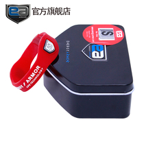 Energy Armor EA negative ion energy bracelet Outdoor sports health care silicone red and white