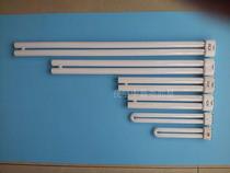  Three primary color flat 4-pin four-pin lamp H lamp 9W11W 18w27W36W55 Energy-saving horizontal intubation double tube straight tube