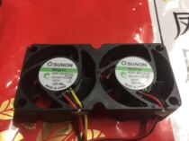 Oss memory cooling controller overclocking memory radiator 3-pin temperature control dual fan size 4x8CM