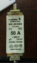 m schoider EUROFUSE brand fuse 370 650 NH-00 000 50A 500V