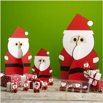 Simple space Santa Claus ornaments Christmas window decoration Christmas gifts Nordic Santa Claus