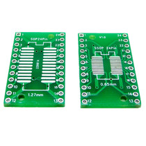 SOP24 Connector SSOP24 TSSOP24 Patch Convert Plug DIP 0 65 1 27mm