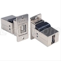 L-com fully shielded pure metal panel is mounted USB adapter B port TO A port ECF504-BA specials