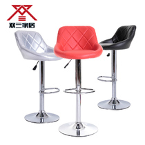 Double three bar chairs Bar chairs Bar stools Bar stools Fashion simple lifting chairs High chairs High stools