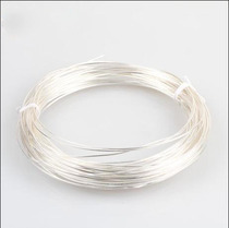 S925 silver DIY - silver accessories silver wire wood inlaid wire conductive homemade wire