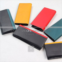Japanese craftsmanship Italian cowhide candy-colored long wallet wallet wallet L * NKU