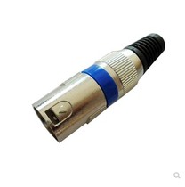L50701 Carnon head male head 3 Core Gongnaknon head connector microphone plug 3 Core basket Public carnet Lennon head
