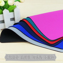 Soft and high elastic mouse pad solid color cloth foam rubber computer office mouse pad creative personality washable