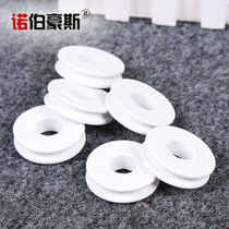 White EVA foam main axis coil fish Board universal aperture 1 8 spare fishing gear accessories