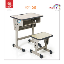  Yucai desks and chairs Primary and secondary school students training desks and chairs Single desks and chairs School home learning desk set