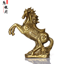 Taishan Cihang Pavilion bronze horse ornaments twelve zodiac horse ornaments