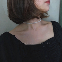 TYUSHA High Quality Natural Freshwater Pearls Strongly choker Necklace USA 14K Gold Gift Women