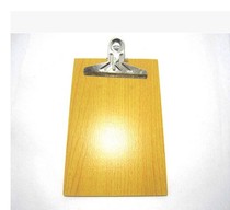 Full shop Baby full 19 writing plate clip wooden backing plate wooden bookkeeping folder environmentally-friendly wooden board