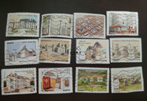 French letter stamp 2013 French heritage building 12