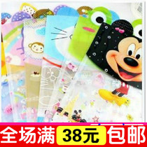 A4 cartoon pattern information bag Velcro information bag A4 file bag) color cartoon information bag